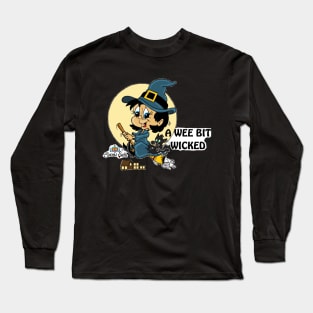 Fritts Cartoon "A Wee Bit Wicked" Long Sleeve T-Shirt